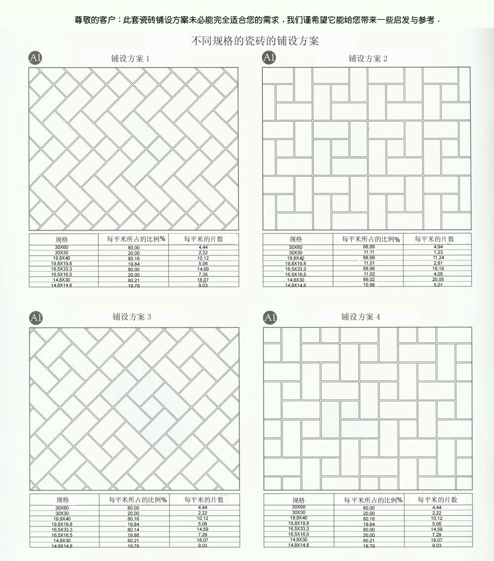 糖心LOGO柚子猫陶设计师常用80种瓷砖铺设方案