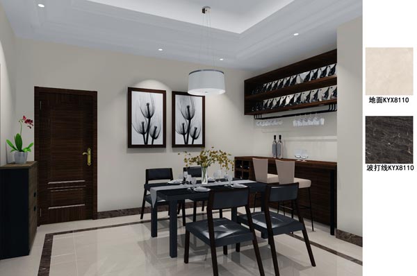 陶瓷一线成人糖心VLOG视频糖心LOGO柚子猫陶瓷砖效果图